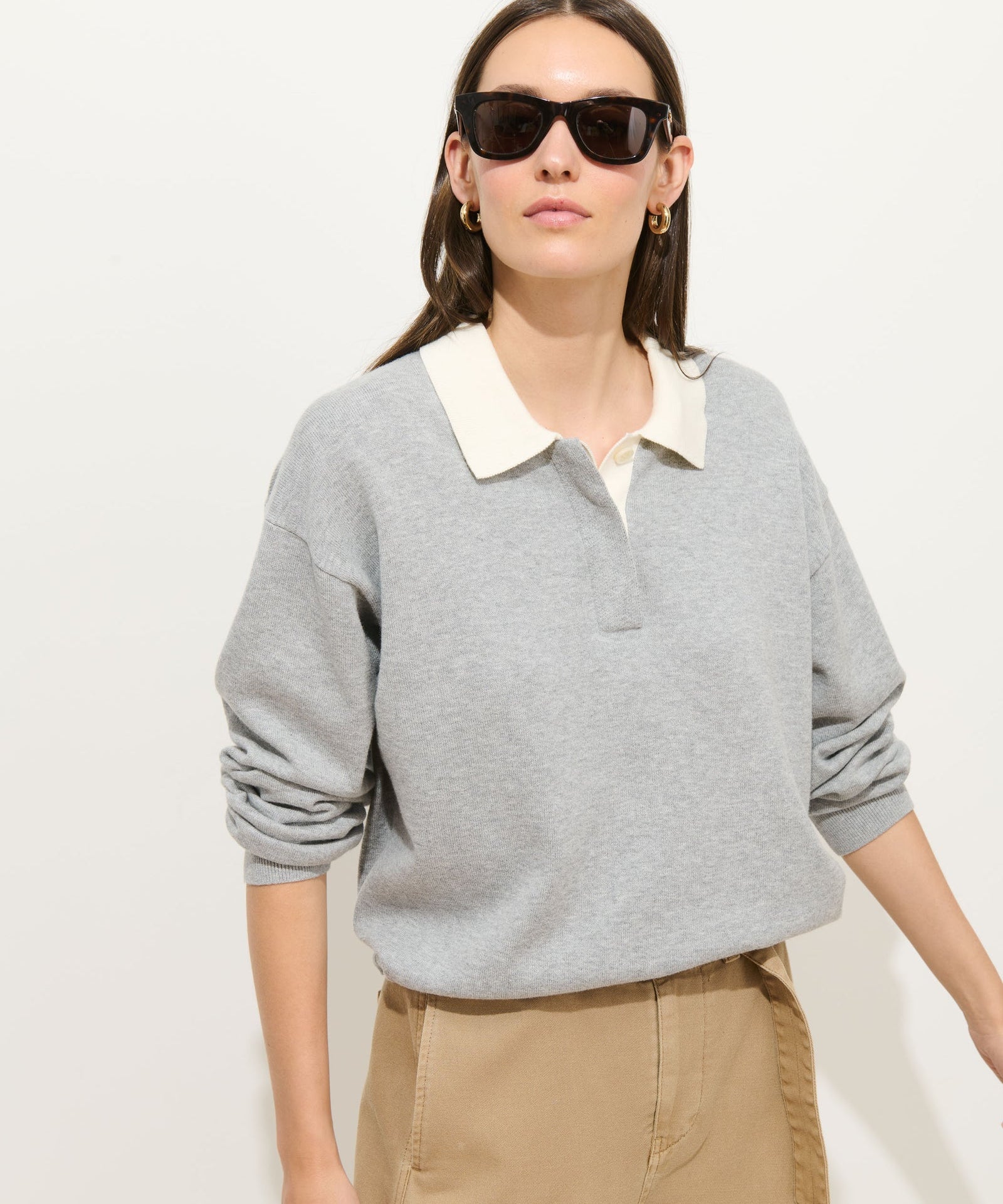 Bond St Polo In Cotton Cashmere