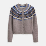 Charlotte Fairisle Sweater in Wool