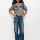 Charlotte Fairisle Sweater in Wool