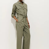 Delancey Jumpsuit In Lightweight Twill
