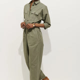 Delancey Jumpsuit In Lightweight Twill