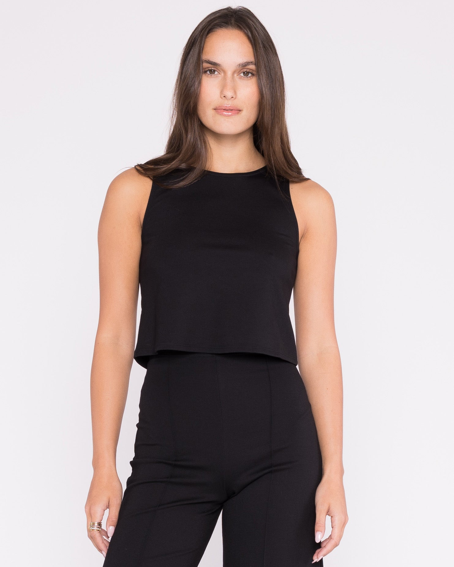 Ponte Knit Tank Top