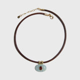 Aquamarine Horizon Necklace