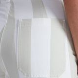 Cropped Sailor- Sand Stripe