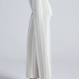 Cropped Sailor- Sand Stripe