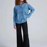Oversized Denim Shirt