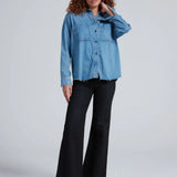 Oversized Denim Shirt