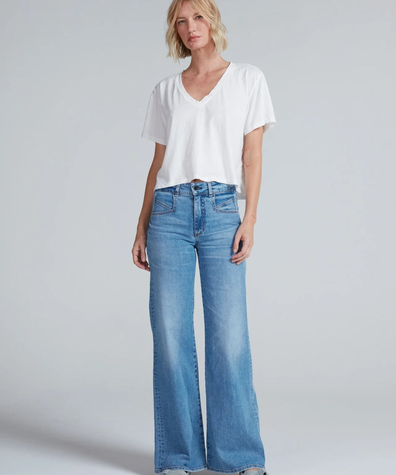 Shrunken V Tee