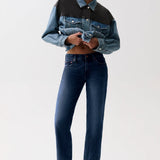 Issa Mid Rise Relaxed Ankle Straight