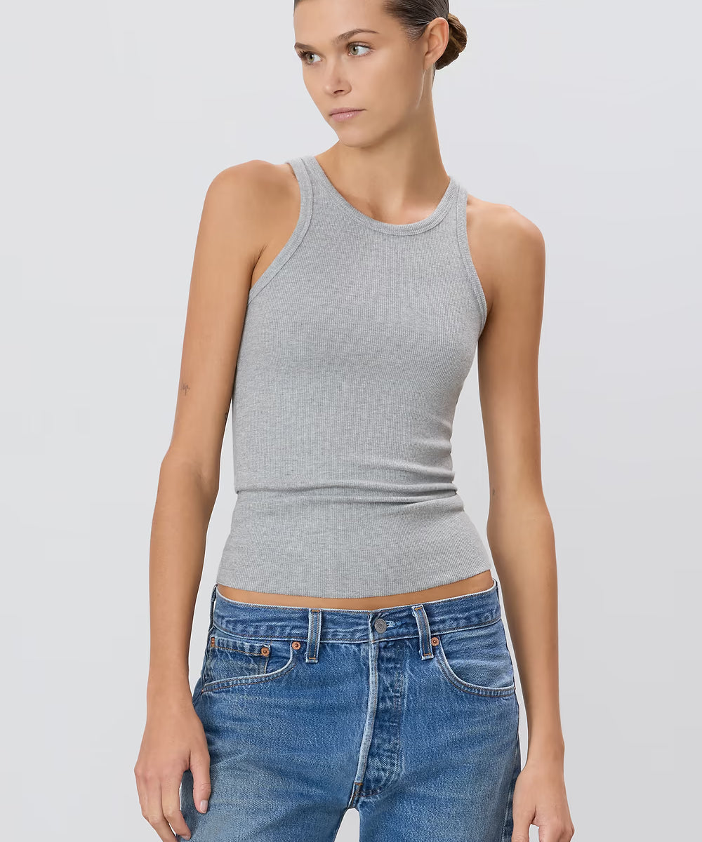 High Neck Fitted Tank