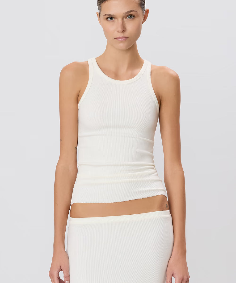 High Neck Fitted Tank