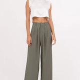 Mel Crop Ivory