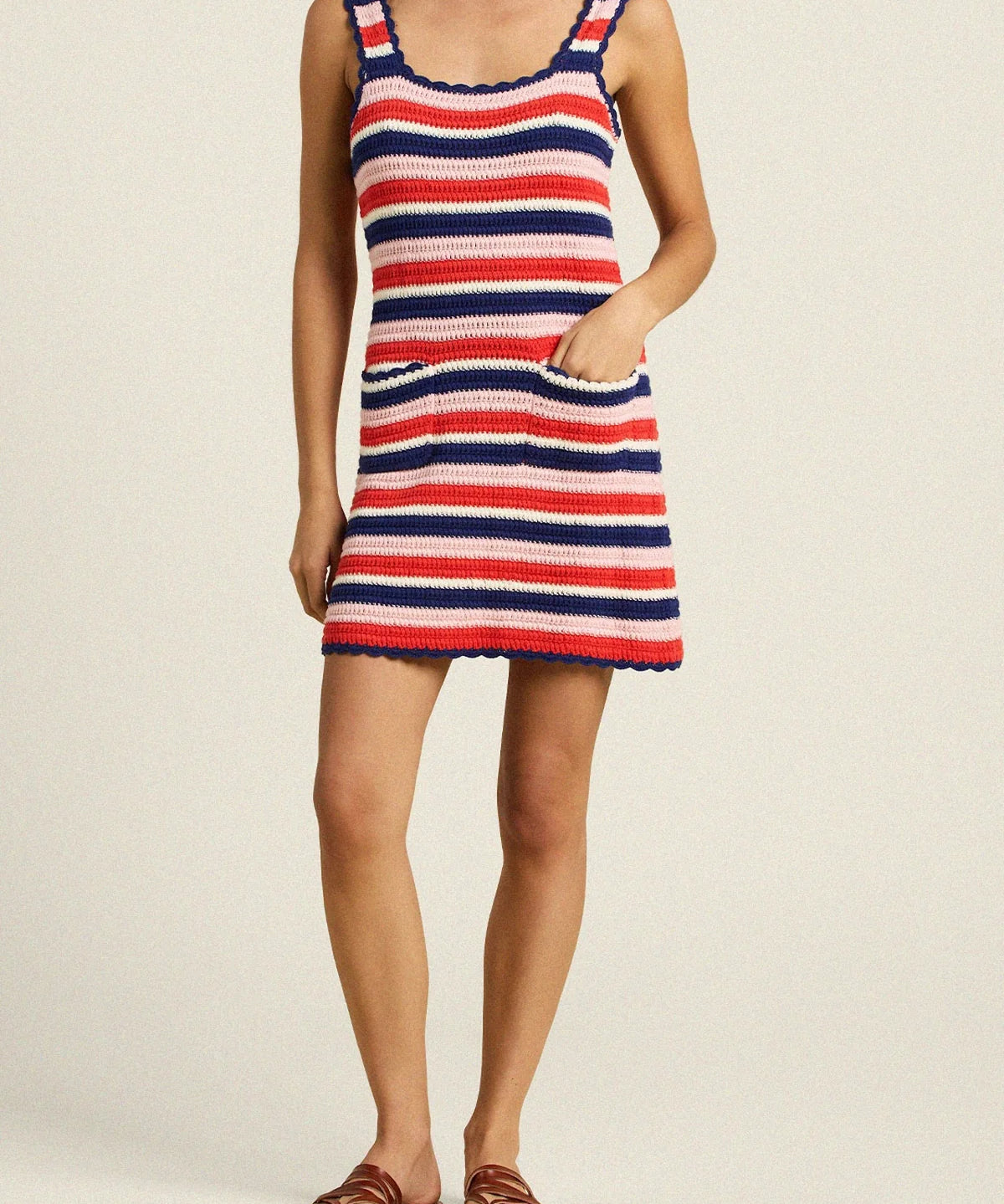 Jaida Sweater Tank Dress Multi